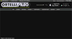 Desktop Screenshot of ortelliauto.it